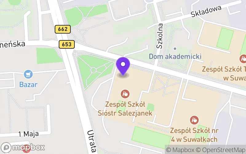Lokalizacja: Technikum nr 5 w Suwałkach