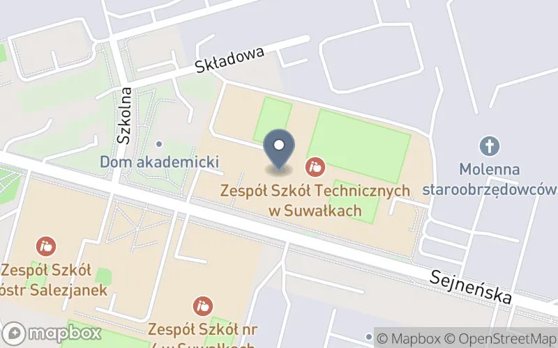 Lokalizacja: Centrum Kształcenia Zawodowego nr 1 w Suwałkach