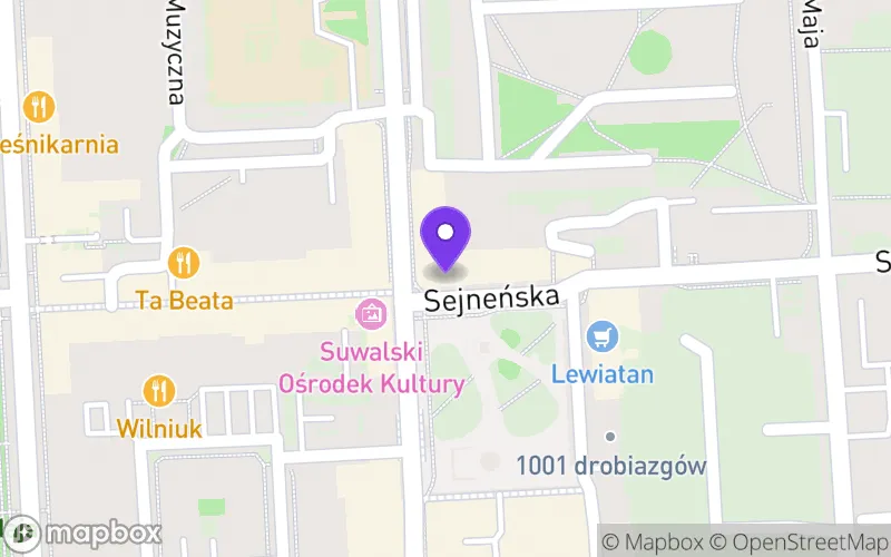 Lokalizacja: Liceum Ogólnokształcące "Akademia Sukcesu" w Suwałkach