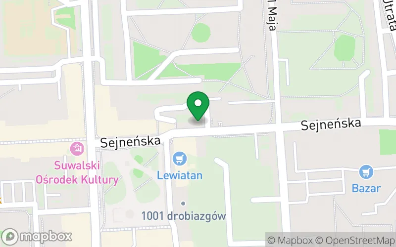 Lokalizacja: Niepubliczne Przedszkole "Gucio" w Suwałkach