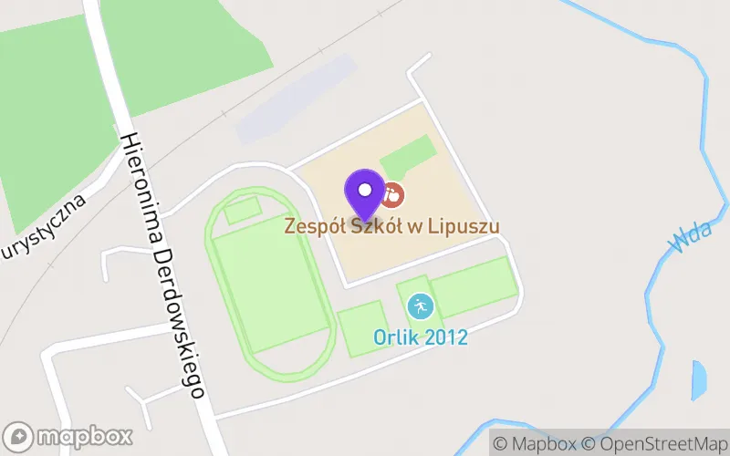 Lokalizacja: Zaoczne Liceum Ogólnokształcące w Lipuszu