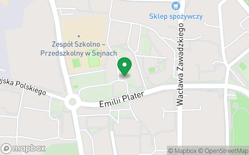 Lokalizacja: Niepubliczne Przedszkole Językowe Let`s Talk w Sejnach