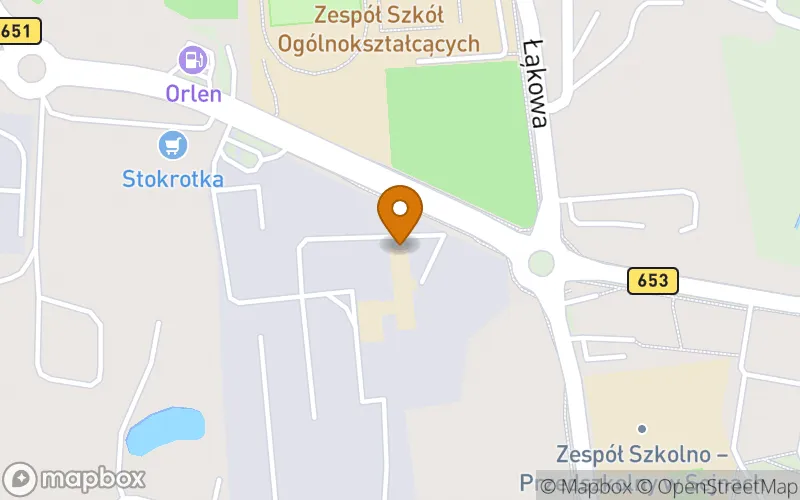 Lokalizacja: Szkoła Policealna w Sejnach