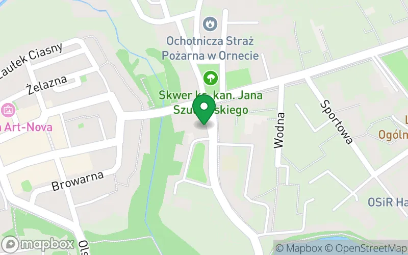 Lokalizacja: Przedszkole nr 1 w Ornecie