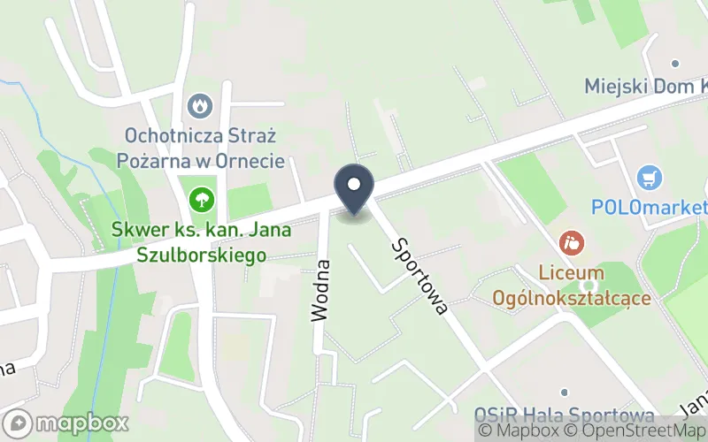 Lokalizacja: Zespół Szkół Zawodowych Centrum Kształcenia Ustawicznego im. Stanisława Staszica w Ornecie