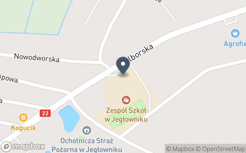 Lokalizacja: Zespół Szkół w Jegłowniku