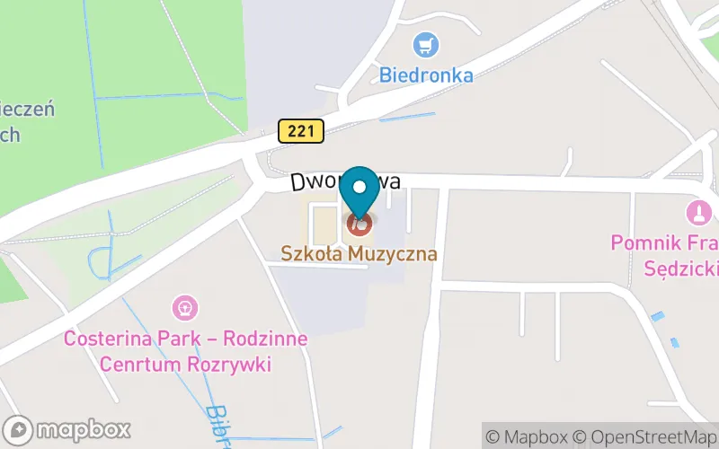Lokalizacja: Państwowa Szkoła Muzyczna I Stopnia im. Mazurka Dąbrowskiego w Kościerzynie
