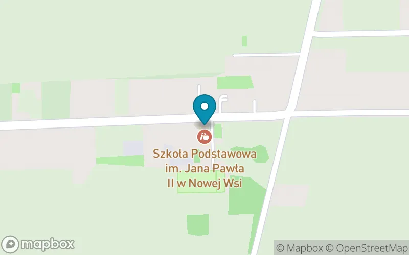 Lokalizacja: Szkoła Podstawowa im. Papieża Jana Pawła II w Nowej Wsi