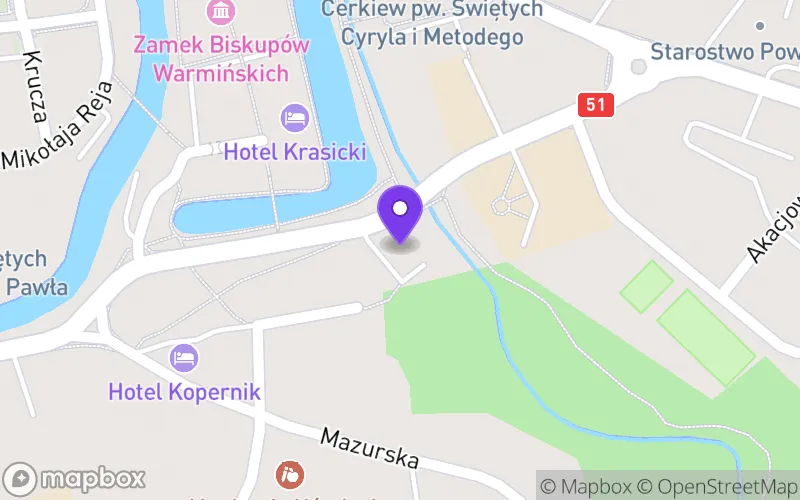 Lokalizacja: Branżowa Szkoła II Stopnia w Lidzbarku Warmińskim