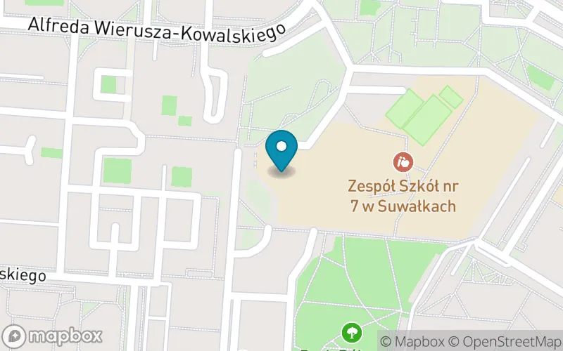 Lokalizacja: Szkoła Podstawowa nr 7 im. Św. Jana Pawła II w Suwałkach