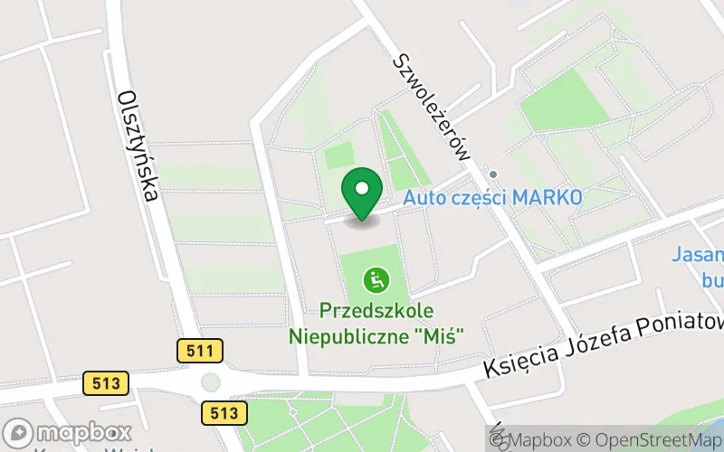 Lokalizacja: Przedszkole Niepubliczne MIŚ