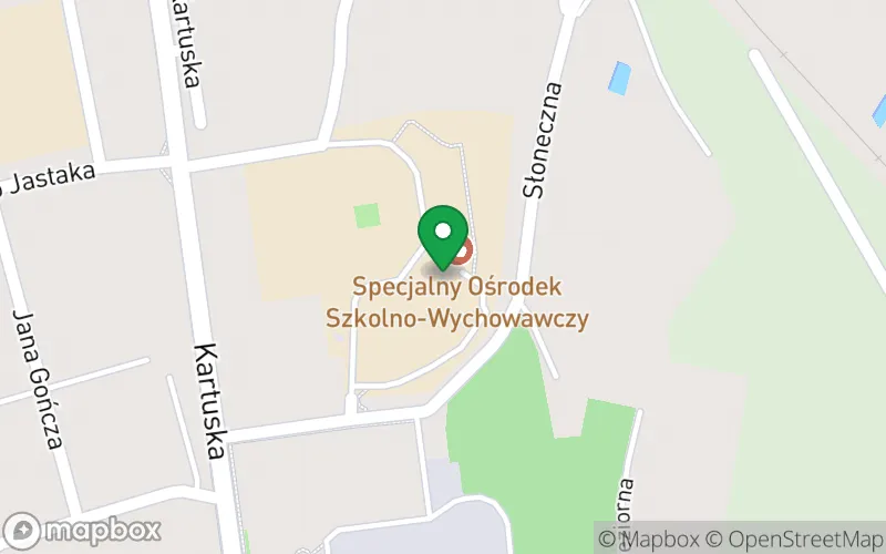 Lokalizacja: Przedszkole Specjalne w Kościerzynie dla Dzieci z Upośledzeniem Umysłowym w Stopniu Umiarkowany i Znacznym, z Autyzmem i Niepełnosprawnościami Sprzężonymi