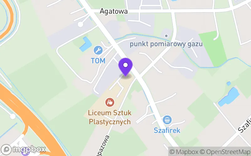 Lokalizacja: Liceum Sztuk Plastycznych w Gronowie Górnym