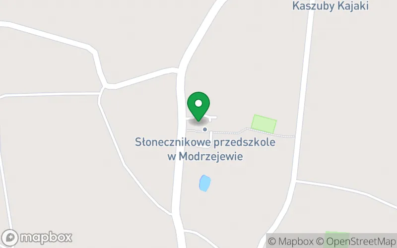 Lokalizacja: Punkt Przedszkolny w Modrzejewie