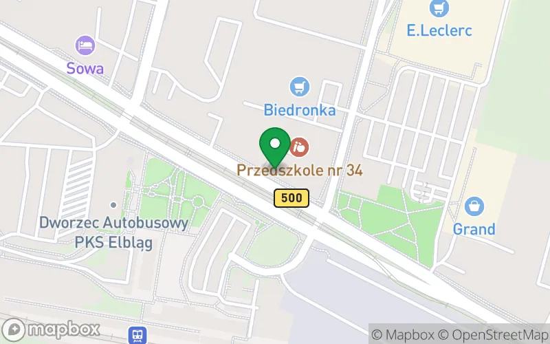 Lokalizacja: Przedszkole nr 34 w Elblągu