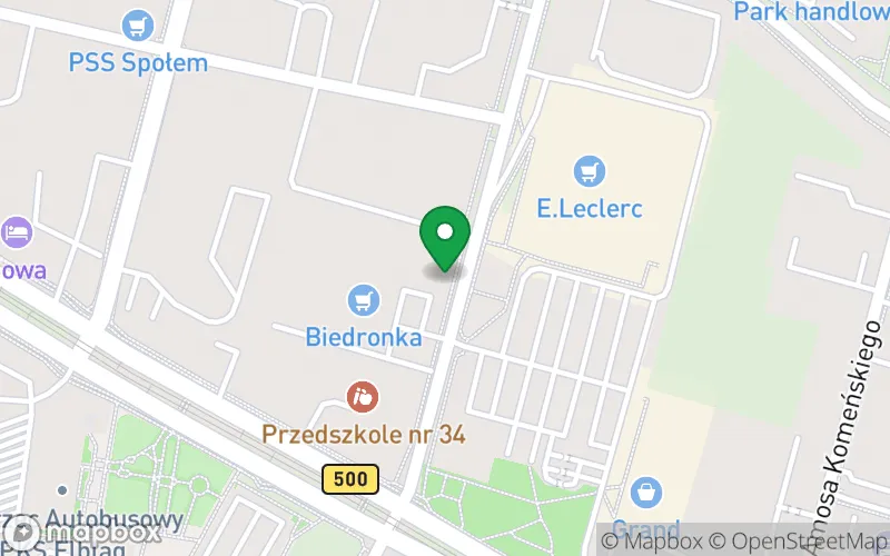 Lokalizacja: Terapeutyczny Punkt Przedszkolny "Mozaika"