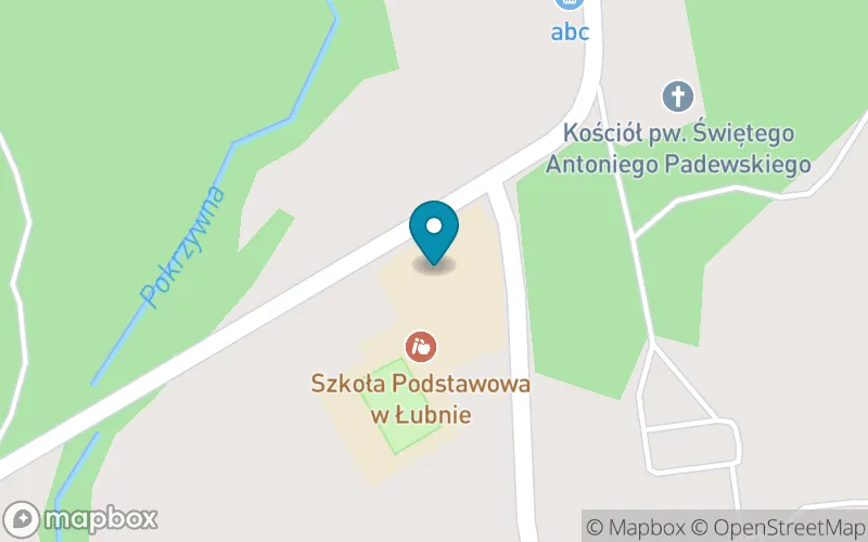 Lokalizacja: Szkoła Podstawowa w Łubnie