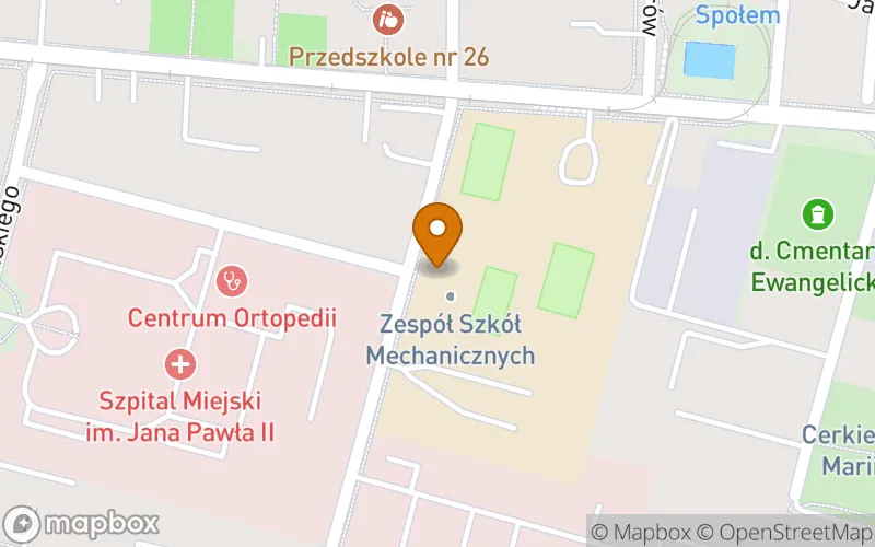 Lokalizacja: Szkoła Policealna Wchodząca w Skład Zespołu Szkół Mechanicznych w Elblągu