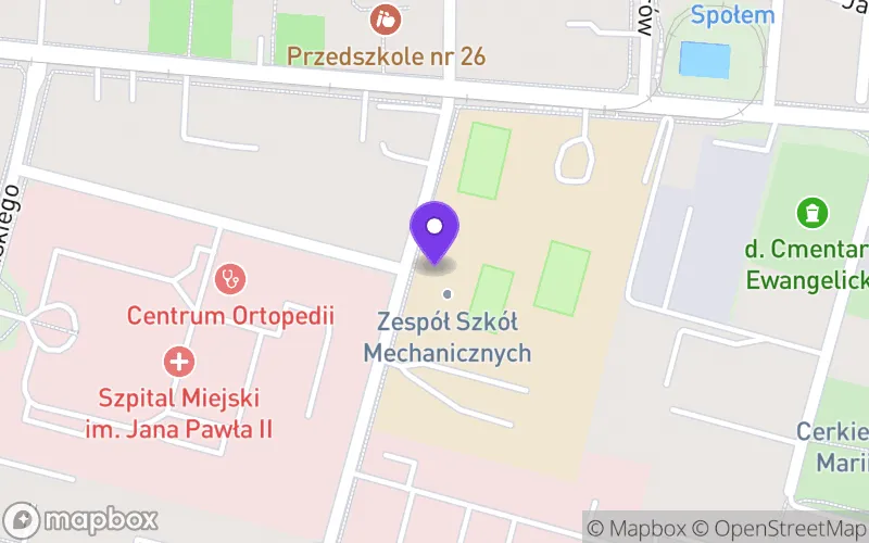 Lokalizacja: Technikum Wchodzące w Skład Zespołu Szkół Mechanicznych w Elblągu