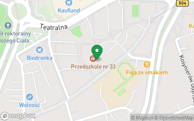 Lokalizacja: Przedszkole nr 33 w Elblągu
