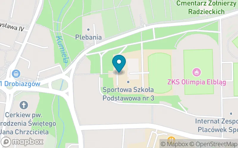 Lokalizacja: Sportowa Szkoła Podstawowa nr 3 im. Polskich Olimpijczyków w Elblągu