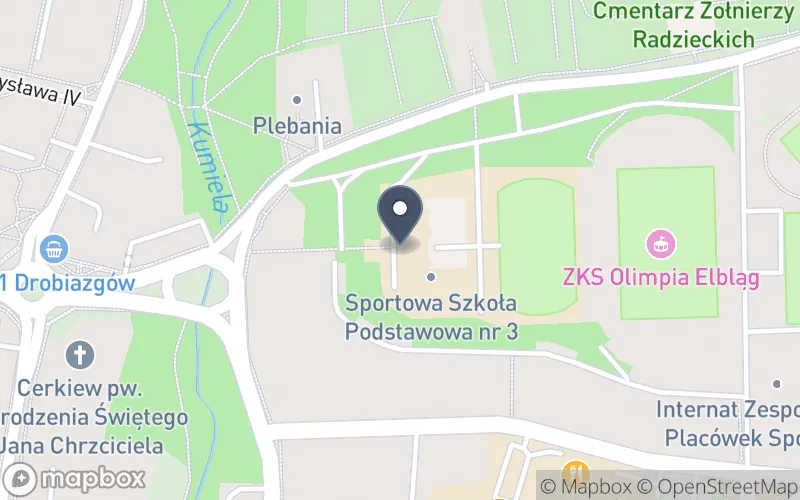 Lokalizacja: Zespół Szkół i Placówek Sportowych z Oddziałami Mistrzostwa Sportowego w Elblągu