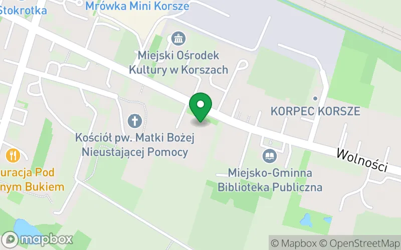 Lokalizacja: Przedszkole Miejskie w Korszach