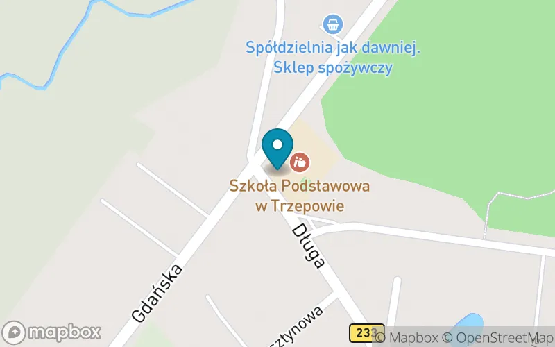 Lokalizacja: Szkoła Podstawowa w Trzepowie