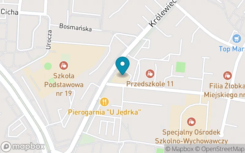 Lokalizacja: Niepubliczna Szkoła Podstawowa Regent z Oddziałami Dwujęzycznymi w Elblągu
