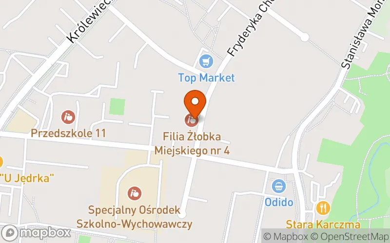 Lokalizacja: Filia Żłobka Miejskiego nr 4