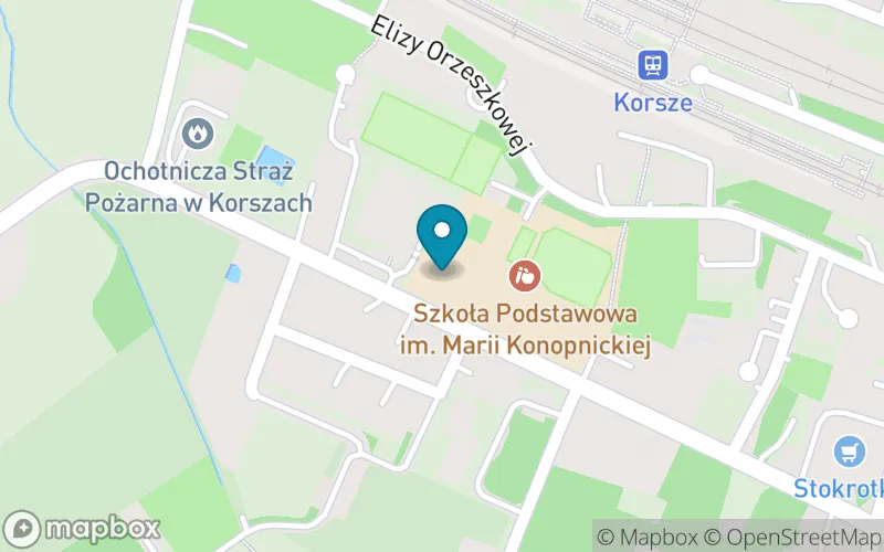 Lokalizacja: Szkoła Podstawowa im. Marii Konopnickiej w Korszach