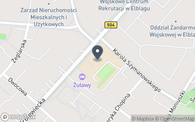 Lokalizacja: Zespół Szkół Gospodarczych w Elblągu