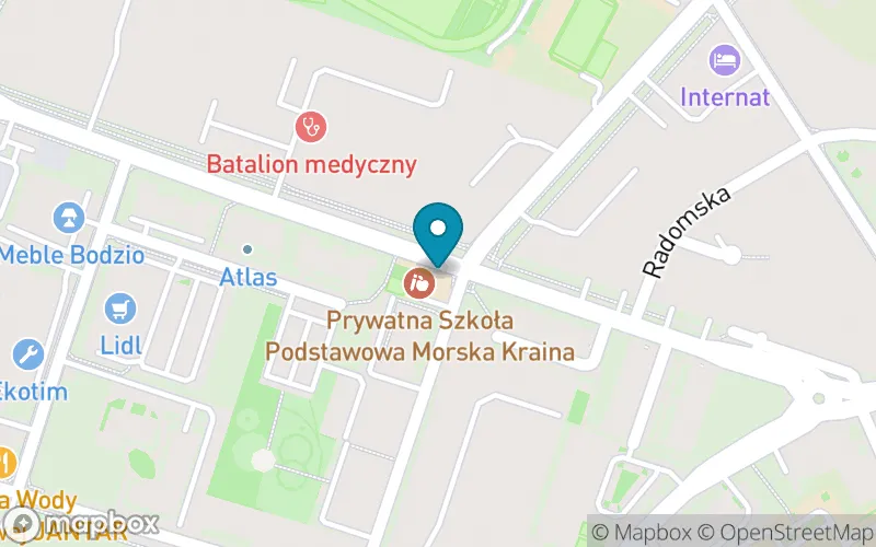 Lokalizacja: Prywatna Szkoła Podstawowa "Morska Kraina"