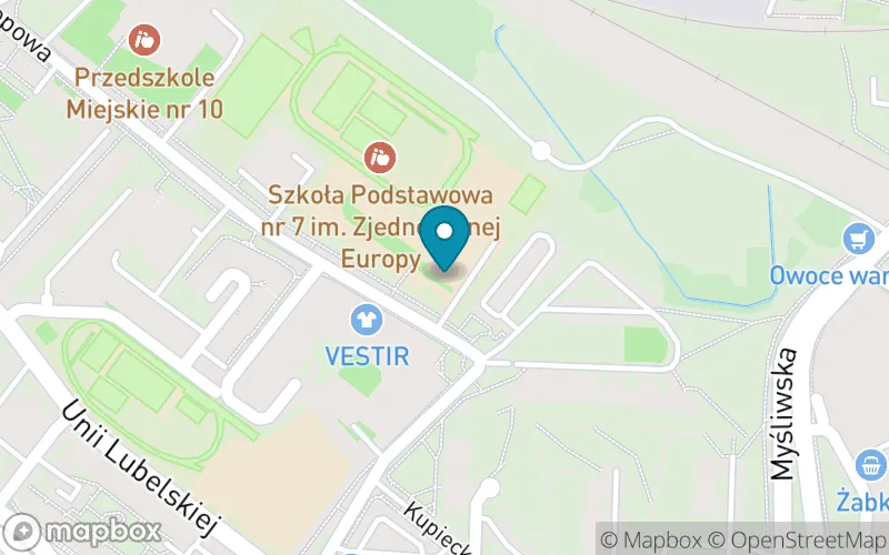 Lokalizacja: Szkoła Podstawowa nr 7 im. Zjednoczonej Europy