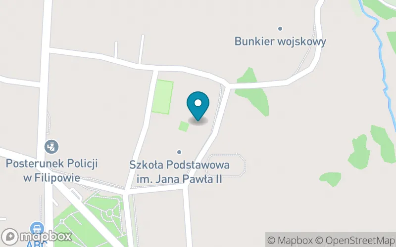 Lokalizacja: Szkoła Podstawowa im. Jana Pawła II w Filipowie