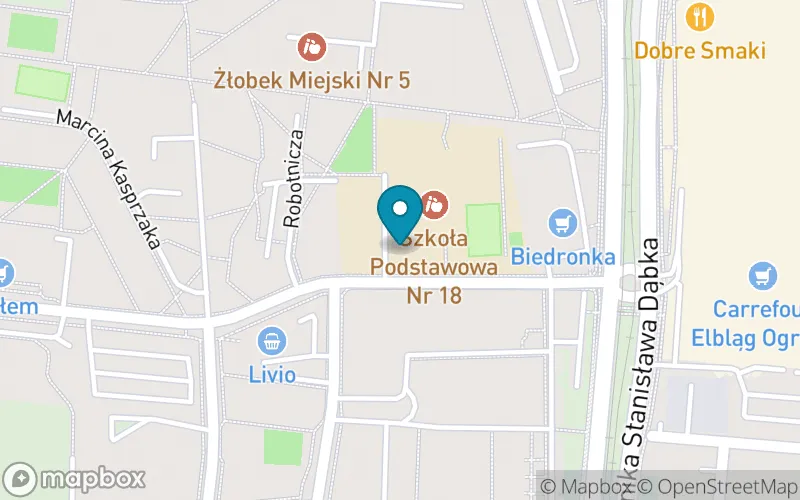 Lokalizacja: Szkoła Podstawowa nr 18 im. Bolesława Chrobrego w Elblągu