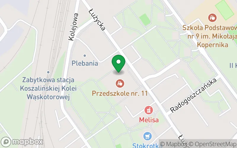 Lokalizacja: Przedszkole nr 11 w Koszalinie