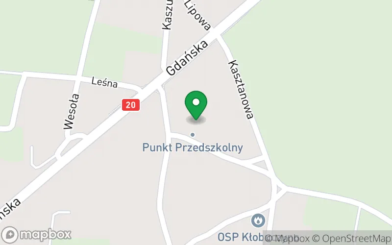 Lokalizacja: Punkt Przedszkolny w Kłobuczynie
