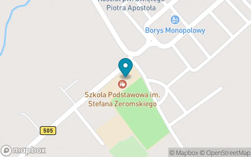 Lokalizacja: Szkoła Podstawowa IM Stefana Żeromskiego w Młynarach