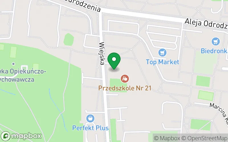 Lokalizacja: Przedszkole nr 21 w Elblągu