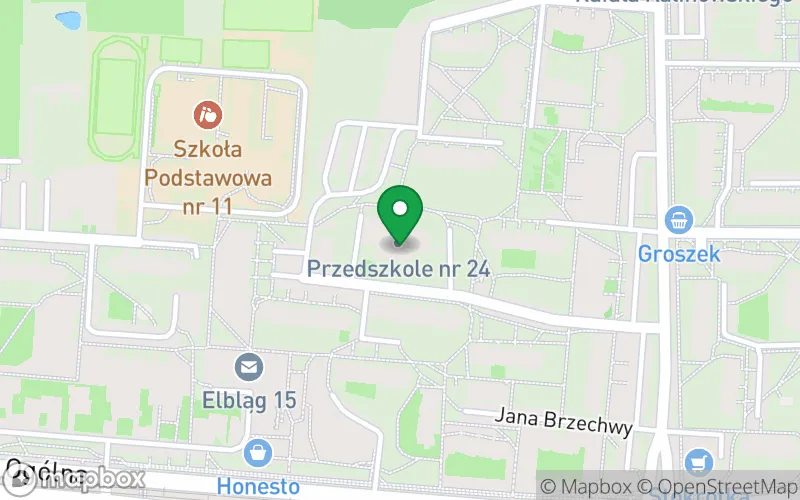 Lokalizacja: Przedszkole nr 24 w Elblągu