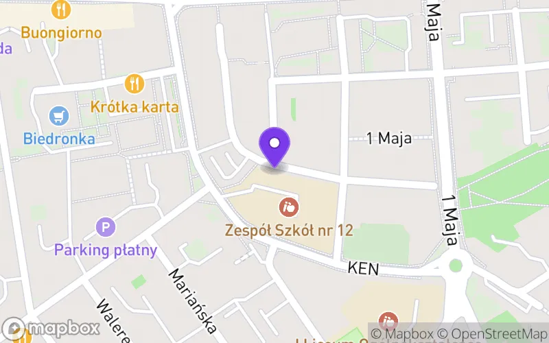 Lokalizacja: Branżowa Szkoła I Stopnia nr 8