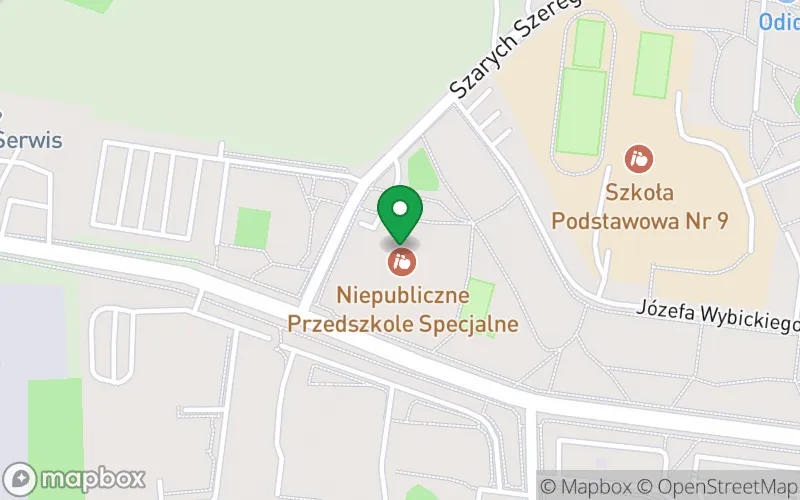 Lokalizacja: Niepubliczne Przedszkole Specjalne