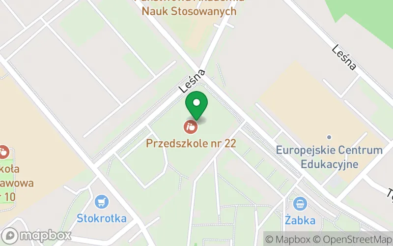 Lokalizacja: Przedszkole nr 22 w Koszalinie