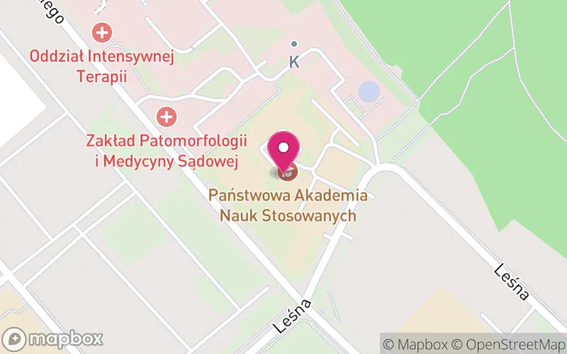 Lokalizacja: Państwowa Akademia Nauk Stosowanych