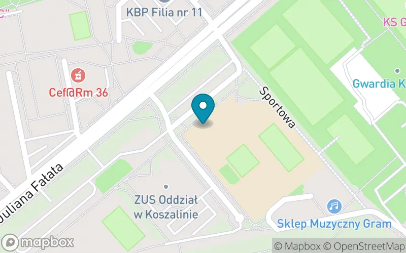 Lokalizacja: Szkoła Muzyczna i St. w Koszalinie