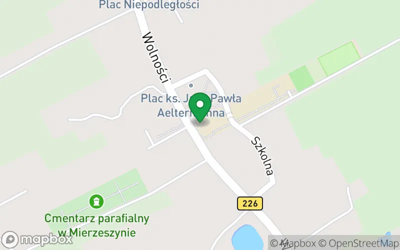 Lokalizacja: Przedszkole Publiczne w Mierzeszynie