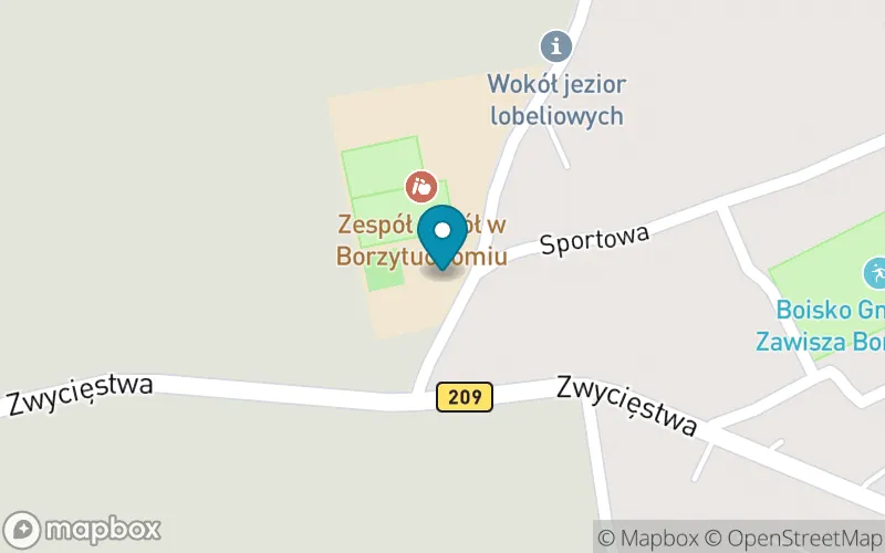 Lokalizacja: Zespół Szkół w Borzytuchomiu - Szkoła Podstawowa