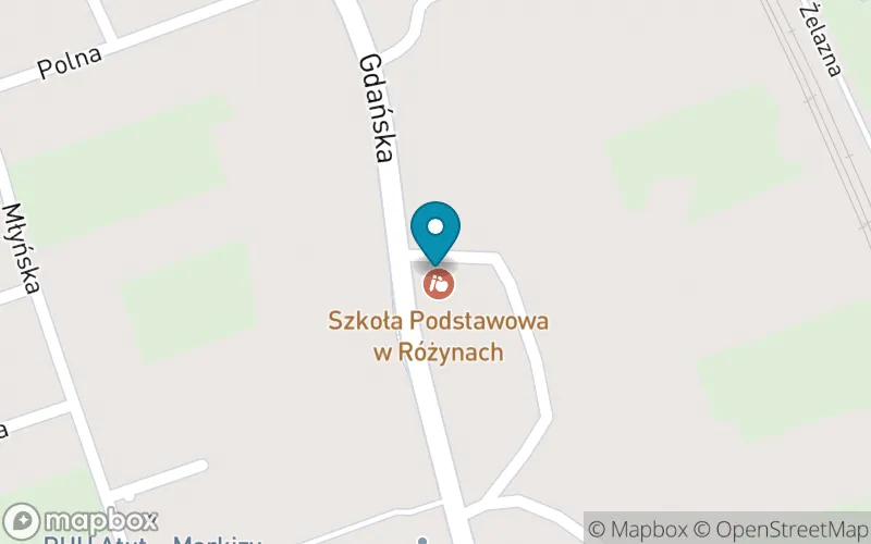Lokalizacja: Szkoła Podstawowa w Różynach