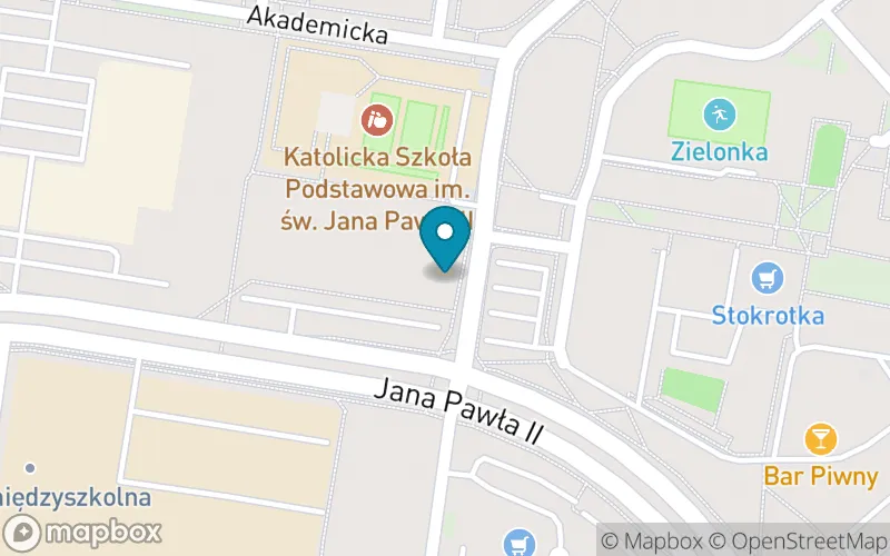 Lokalizacja: Katolicka Szkoła Podstawowa im. Św. Jana Pawła II w Koszalinie